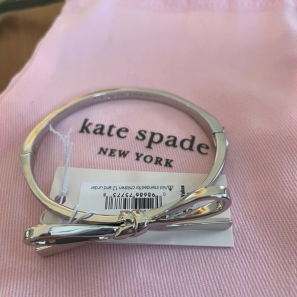 kate spade Jewelry - Kate Spade skinny mini bow bangle bracelet